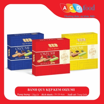 Bánh quy kẹp kem Oizumi 120g